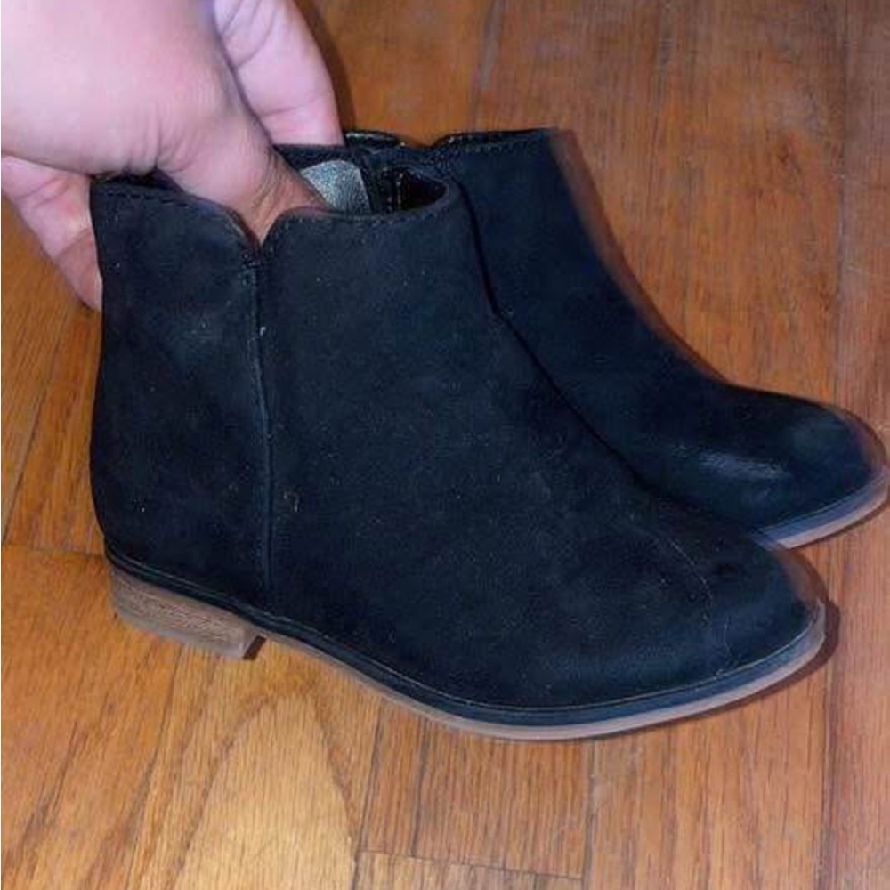 Cat & Jack Black Kids Boots